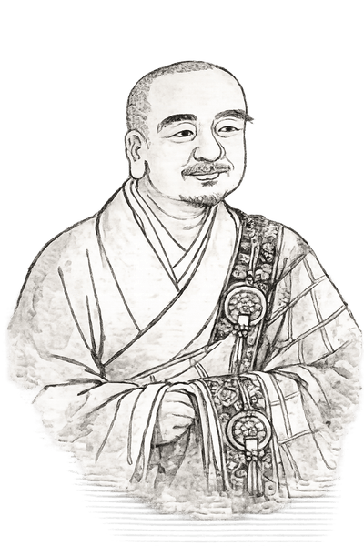 Ink portrait of Sengcan